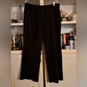 Worthington Black Wide-Leg Dress Pants Petite